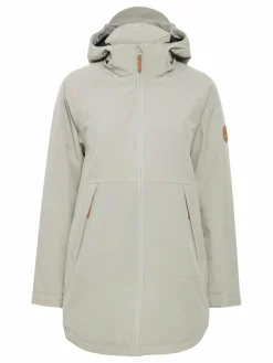 North Bend Jacken & Westen<Damen Softshelljacke grau uni