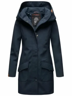 Marikoo Jacken & Westen<Damen Softshellmantel - Mayleen blau uni