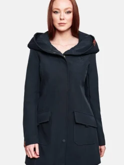 Marikoo Jacken & Westen<Damen Softshellmantel - Mayleen blau uni