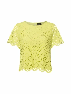 s.Oliver BLACK LABEL Blusen<Damen Sommerbluse kiwi strukturiert