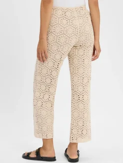 s.Oliver BLACK LABEL Hosen<Damen Sommerhose beige uni