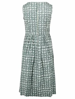 Vera Mont Kleider<Damen Sommerkleid grün gemustert