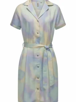 Ragwear Kleider<Damen Sommerkleid - Sawira mint bedruckt