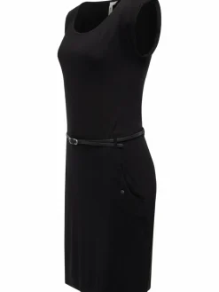 Ragwear Kleider<Damen Sommerkleid - Tagg schwarz uni