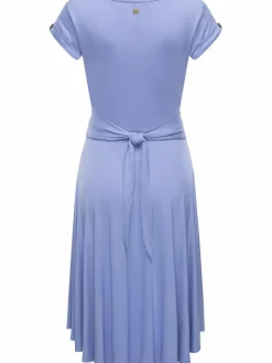 Ragwear Kleider<Damen Sommerkleid - Yvone Solid blau uni