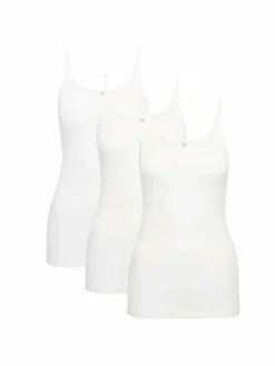 Triumph Shirts & Tops<Damen Spaghetti Top - 3er Pack Katia Basics weiß uni