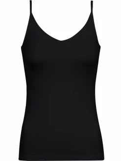 Mey Shirts & Tops<Damen Spaghetti Top - 2er Pack Pure Sense schwarz uni