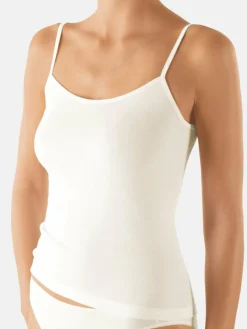 Nina von C. Shirts & Tops<Damen Spaghetti Top - 3er Pack Daily beige uni