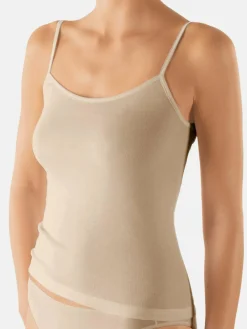 Nina von C. Shirts & Tops<Damen Spaghetti Top - 3er Pack Daily beige nude uni