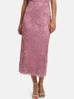 Damen Vera Mont Röcke>Damen Spitzenrock