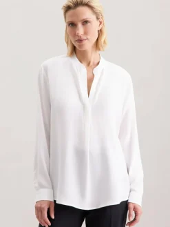 Damen Seidensticker Blusen>Damen Stehkragenbluse - Uni