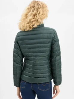 s.Oliver Jacken & Westen<Damen Steppjacke tanne uni