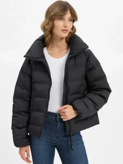 Marc O'Polo Denim Jacken & Westen<Damen Steppjacke schwarz uni