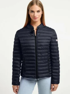 Frieda & Freddies Jacken & Westen<Damen Steppjacke blau uni