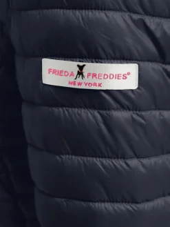 Frieda & Freddies Jacken & Westen<Damen Steppjacke blau uni
