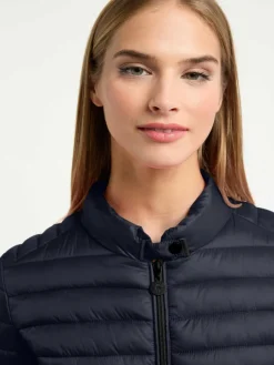 Frieda & Freddies Jacken & Westen<Damen Steppjacke blau uni