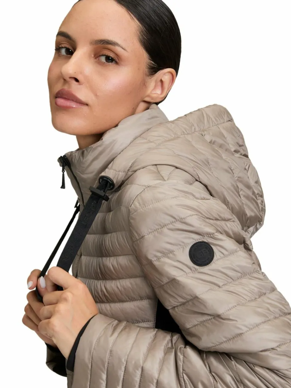 Gil Bret Jacken & Westen<Damen Steppjacke taupe uni