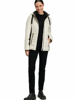 Gil Bret Jacken & Westen<Damen Steppjacke ecru uni