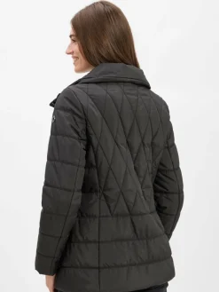 Fuchs Schmitt Jacken & Westen<Damen Steppjacke schwarz uni