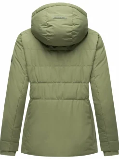 Marikoo Jacken & Westen<Damen Steppjacke - Alemee 16 oliv uni
