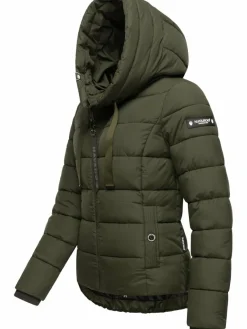 Navahoo Jacken & Westen<Damen Steppjacke - Amayaa oliv uni