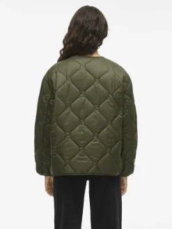 Vila Jacken & Westen<Damen Steppjacke - Falcon taupe uni