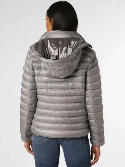 Wellensteyn Jacken & Westen<Damen Steppjacke - Italy Hood hellgrau uni