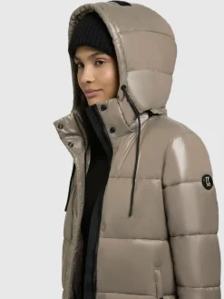 Khujo Jacken & Westen<Damen Steppjacke - Jadet2-YM beige uni