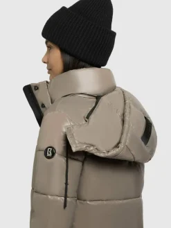 Khujo Jacken & Westen<Damen Steppjacke - Jadet2-YM beige uni