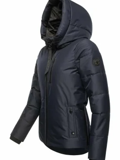 Navahoo Jacken & Westen<Damen Steppjacke - Krümelein marine uni