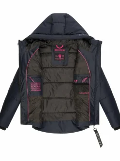 Navahoo Jacken & Westen<Damen Steppjacke - Krümelein marine uni