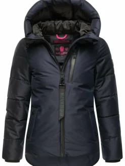 Navahoo Jacken & Westen<Damen Steppjacke - Krümelein marine uni