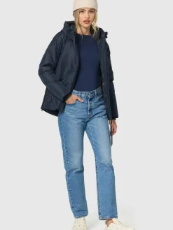 Navahoo Jacken & Westen<Damen Steppjacke - Krümelein marine uni