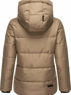 Navahoo Jacken & Westen<Damen Steppjacke - Krümelein taupe uni