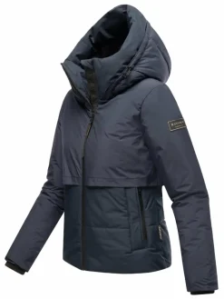 Navahoo Jacken & Westen<Damen Steppjacke - Liebesküken XIV marine uni