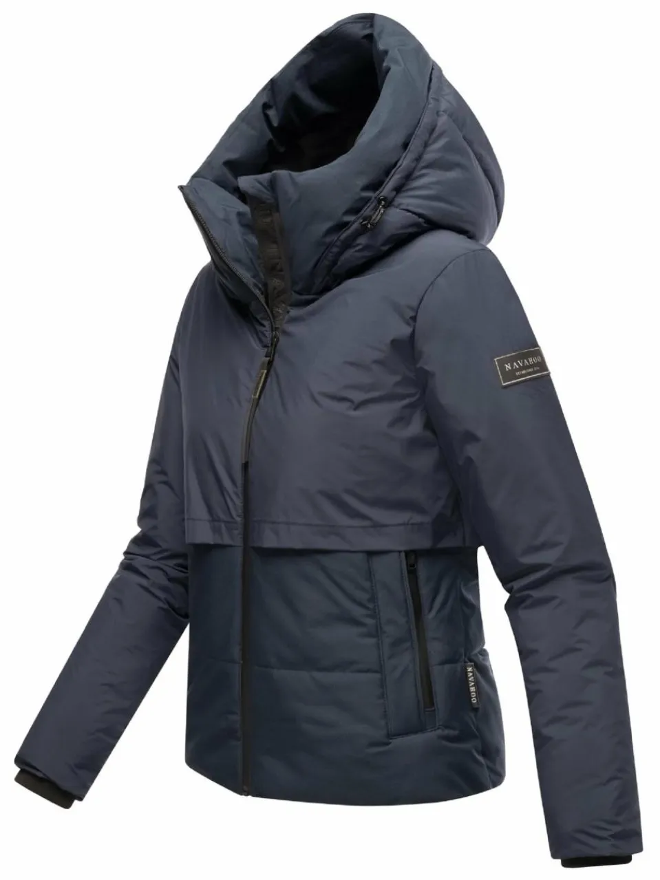 Navahoo Jacken & Westen<Damen Steppjacke - Liebesküken XIV marine uni