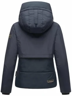 Navahoo Jacken & Westen<Damen Steppjacke - Liebesküken XIV marine uni
