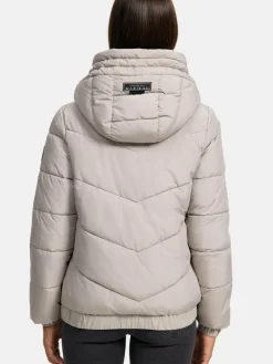 Marikoo Jacken & Westen<Damen Steppjacke - Nayanaa XVI ecru uni