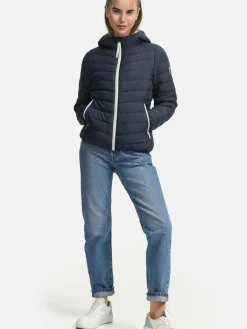 Marikoo Jacken & Westen<Damen Steppjacke - Pack Mich Ein marine uni