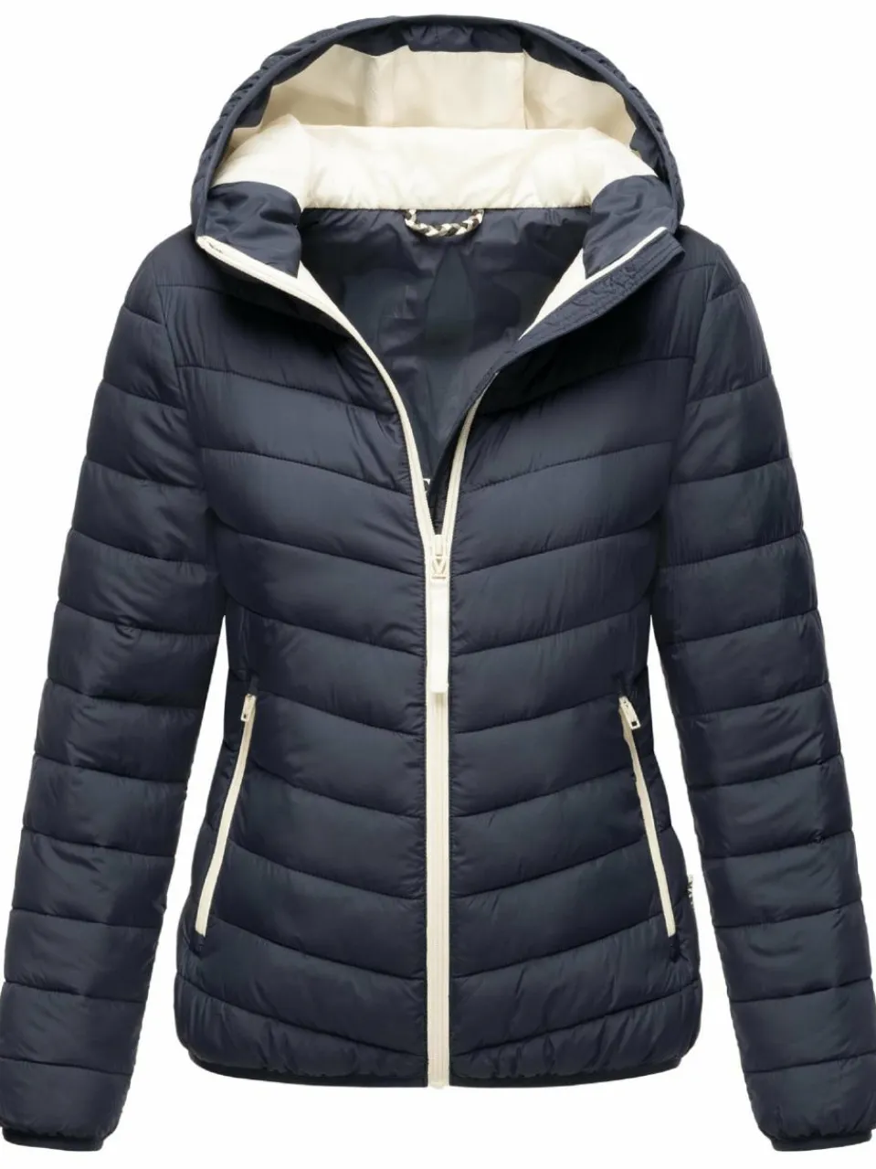 Marikoo Jacken & Westen<Damen Steppjacke - Pack Mich Ein marine uni