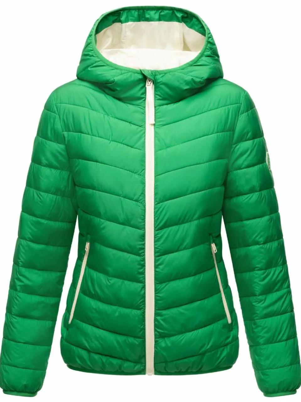 Marikoo Jacken & Westen<Damen Steppjacke - Pack Mich Ein grün uni