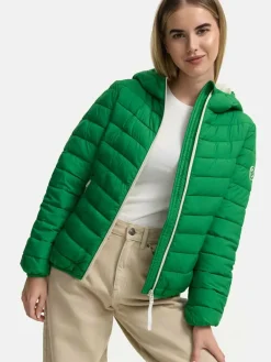 Marikoo Jacken & Westen<Damen Steppjacke - Pack Mich Ein grün uni