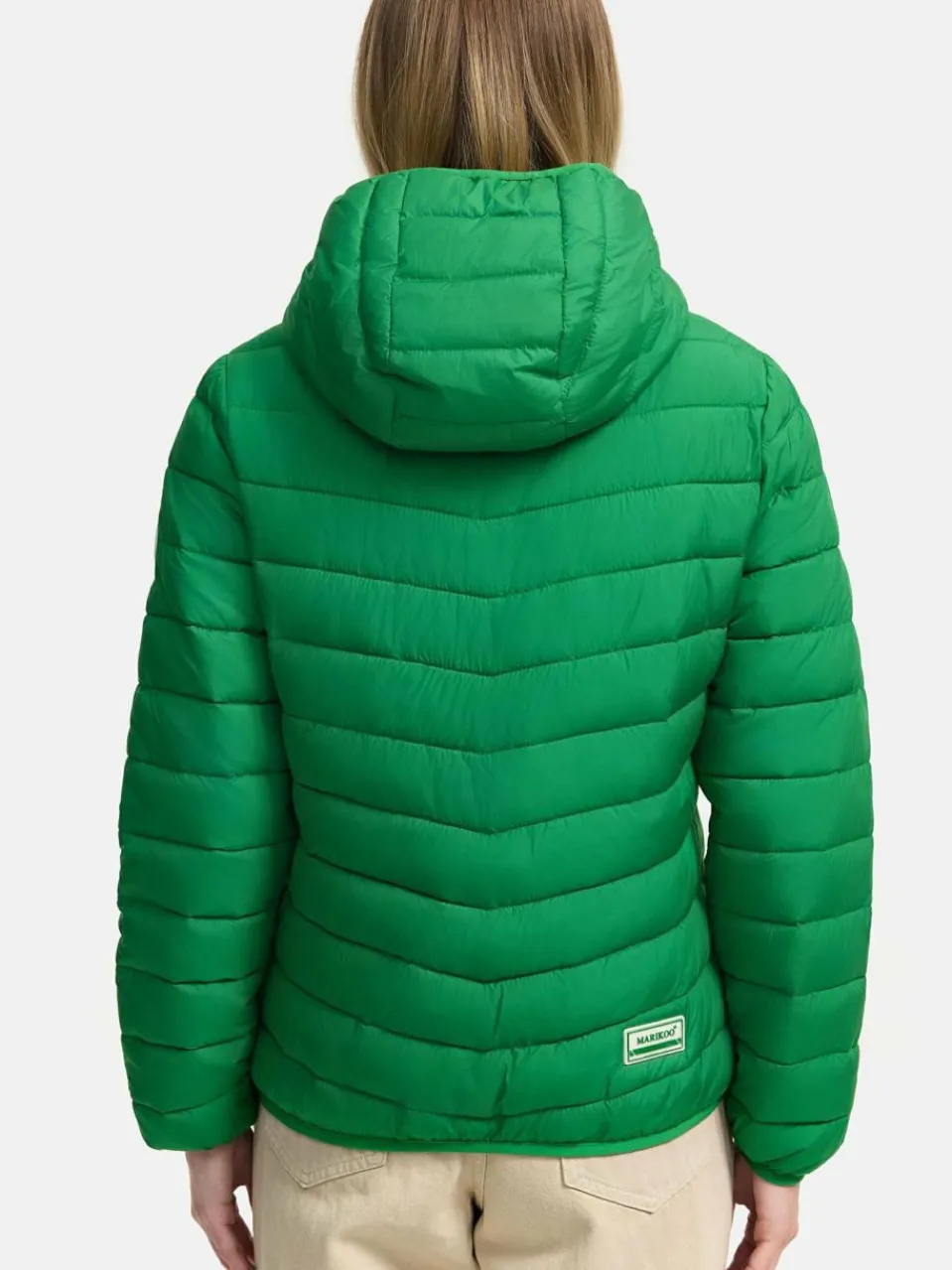 Marikoo Jacken & Westen<Damen Steppjacke - Pack Mich Ein grün uni