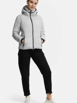 Marikoo Jacken & Westen<Damen Steppjacke - Radaa 16 grau uni