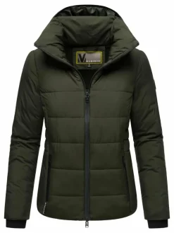 Marikoo Jacken & Westen<Damen Steppjacke - Radaa 16 oliv uni