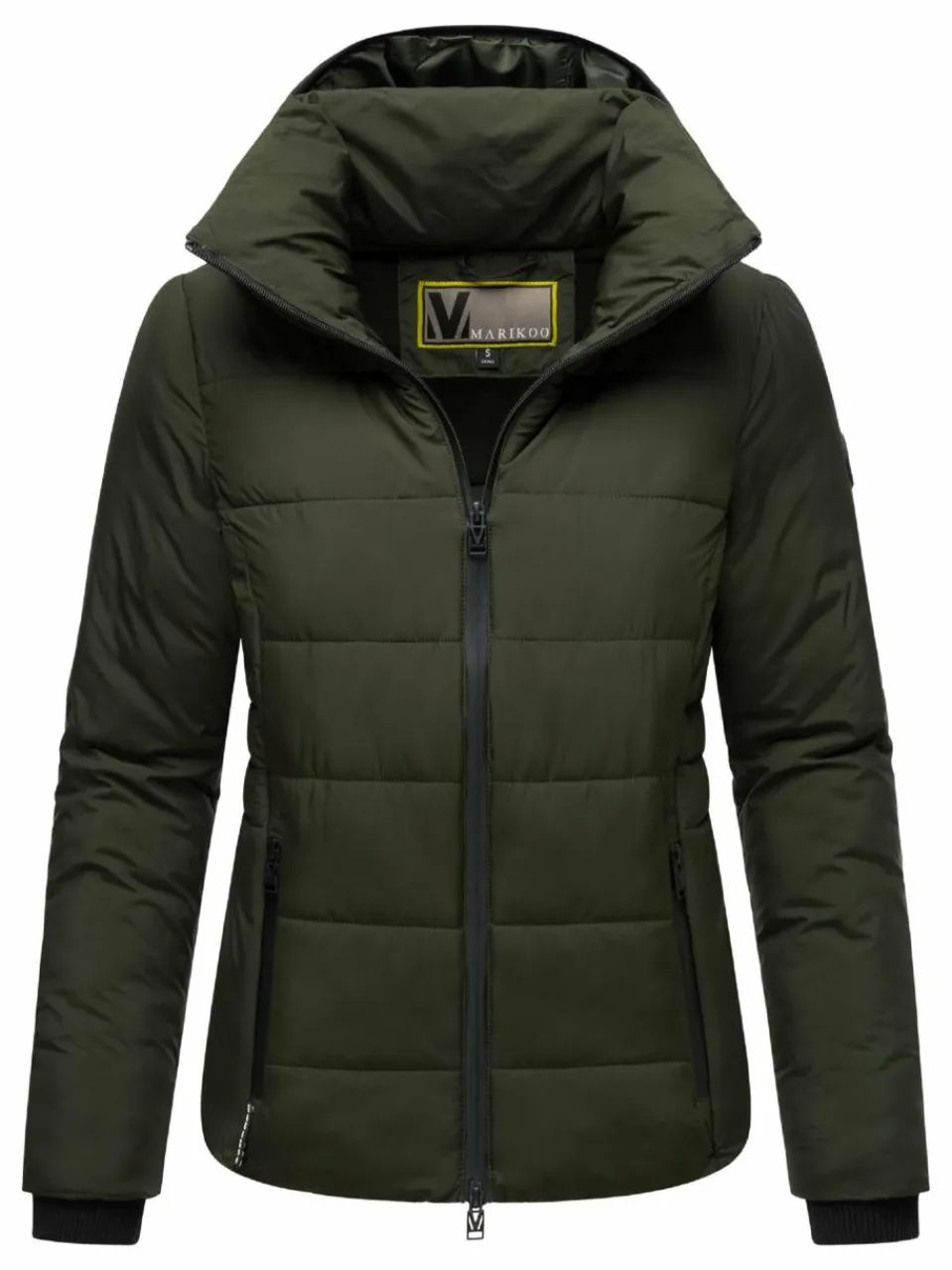 Marikoo Jacken & Westen<Damen Steppjacke - Radaa 16 oliv uni