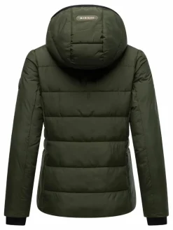 Marikoo Jacken & Westen<Damen Steppjacke - Radaa 16 oliv uni