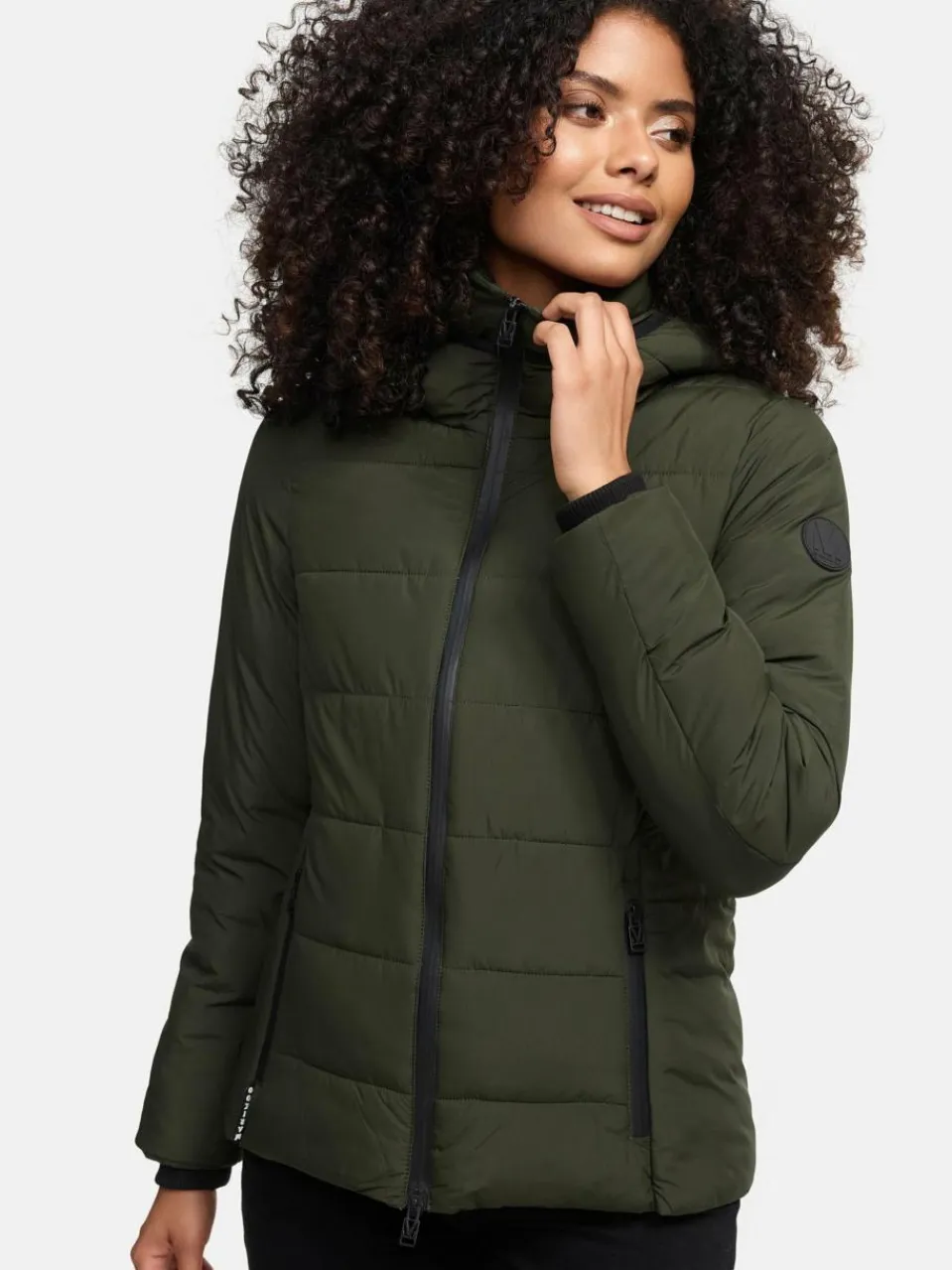 Marikoo Jacken & Westen<Damen Steppjacke - Radaa 16 oliv uni