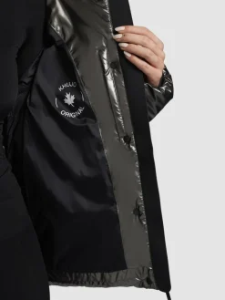 Khujo Jacken & Westen<Damen Steppjacke - Rinja Shiny-YM silber uni