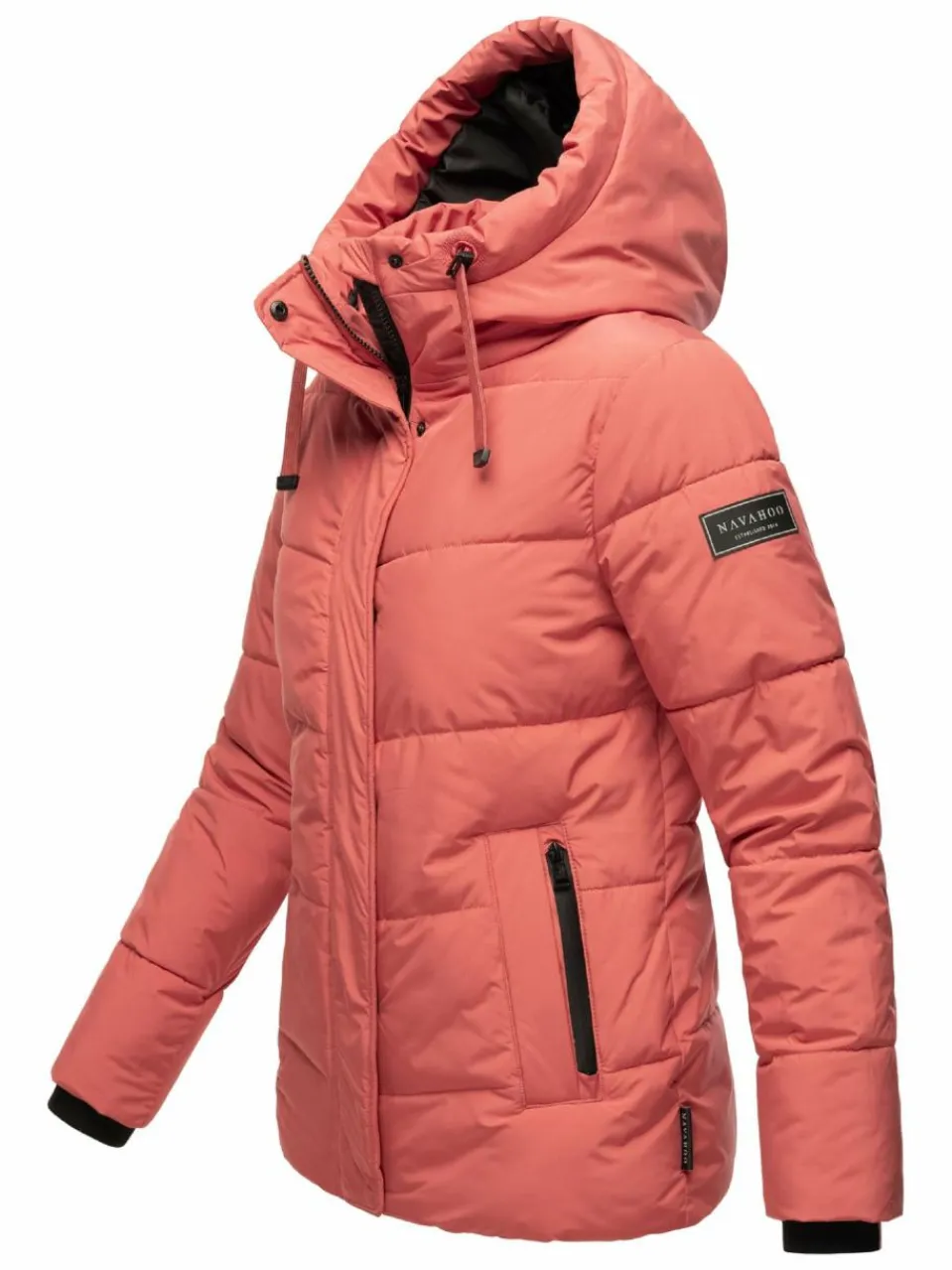 Navahoo Jacken & Westen<Damen Steppjacke - Sag ja XIV rot uni